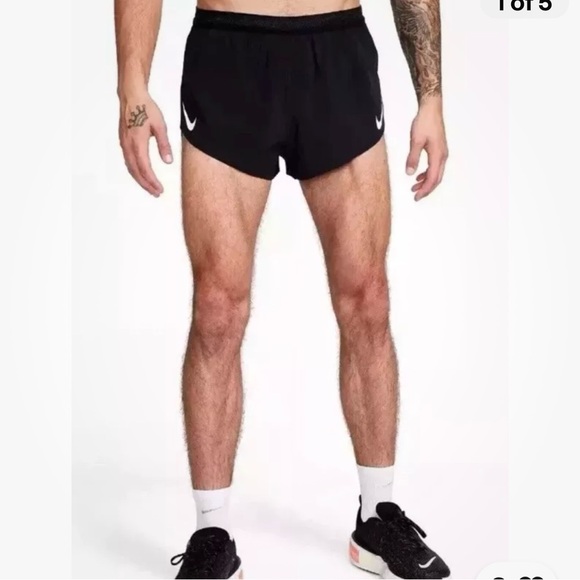 Men’s Nike AeroSwift Dri-FIT ADV 2" Brief-Lined Running Shorts FN3349-010 Sz XXL - Picture 2 of 8